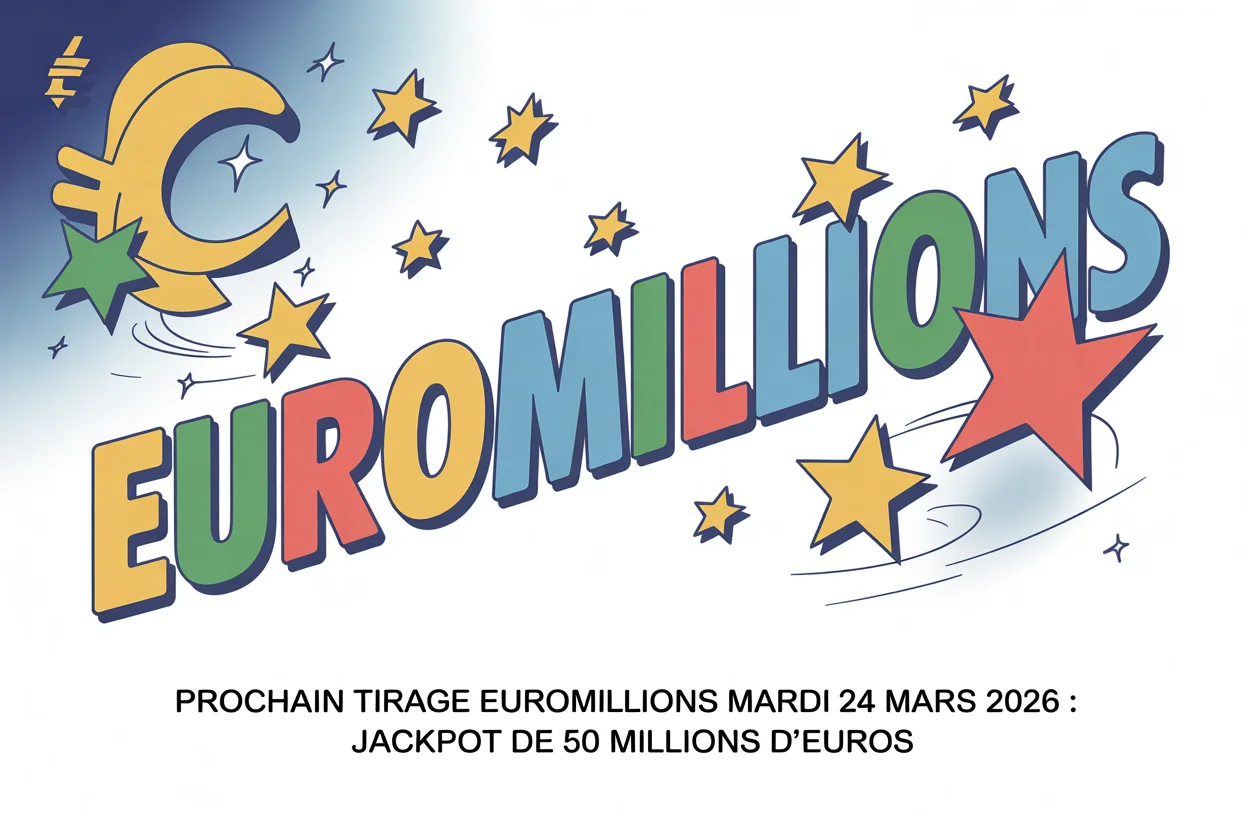 Prochain tirage EuroMillions Mardi 24 mars 2026